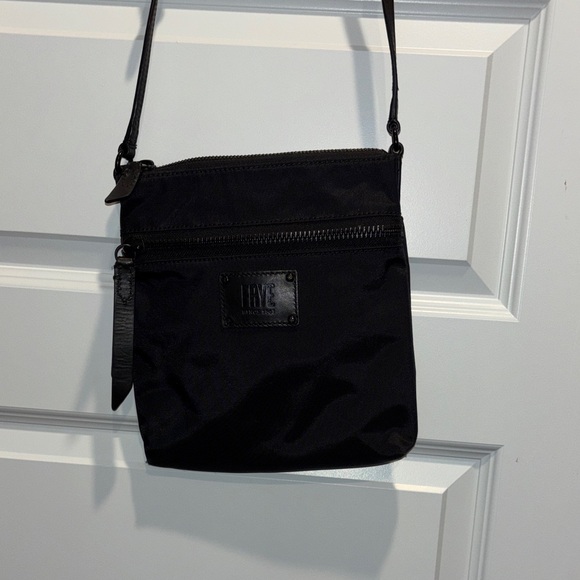 Frye Handbags - Frye Black Nylon Crossbody Bag